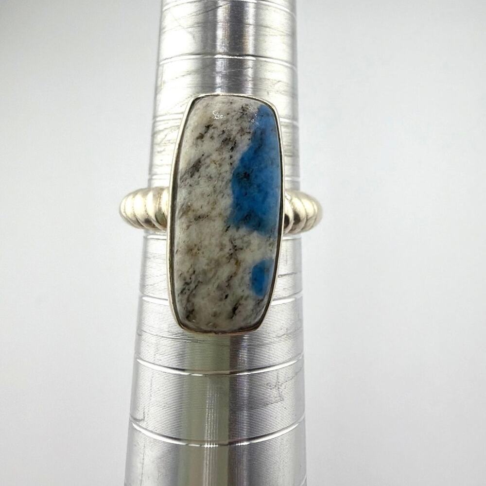 K2 Jasper Sterling Silver Ring Artisan Jewelry 7.5